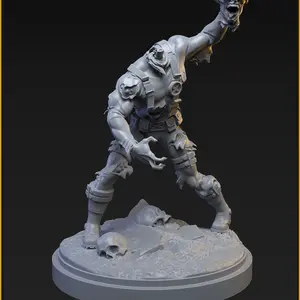 Zombie Cyclops (40mm on 35mm Base) | Crisis Protocol Proxy | C27