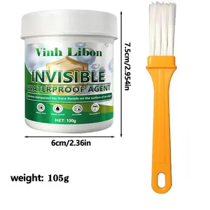100g Heavy-Duty Waterproof Roof & Gutter Sealant Crack Filler UV Resistant Stormproof Leak Repair for Concrete Metal Shingles Tiles and Exterior Surfaces