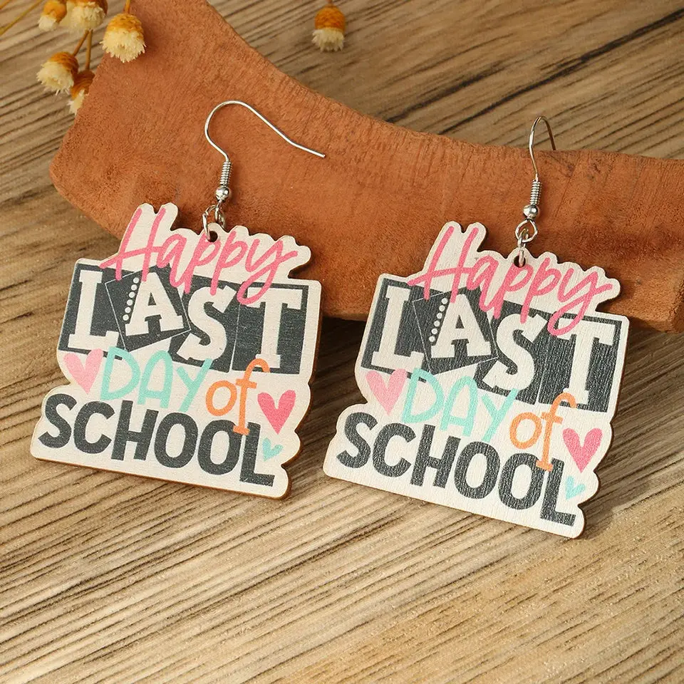 Last Day Of School Earrings