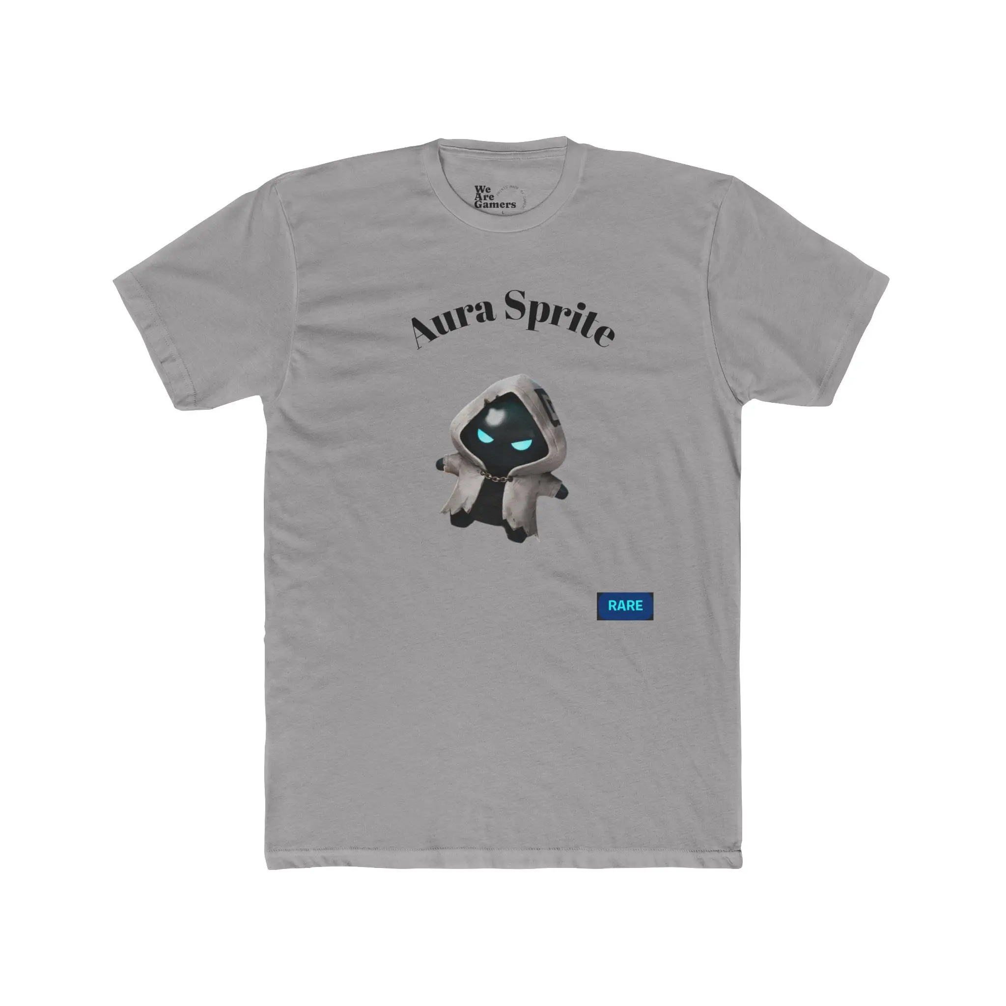 Unisex Cotton T-Shirt with Aura Sprite Graphic | Soft, Lightweight Fitted Short Sleeve Crew Top for Casual Wear, Tshirt, Everyday, Print, Round Neck