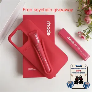 Rhode Lip Case Phone Case + FREE Random Keychain Giveaway, Viral Must-Have Lip Holder