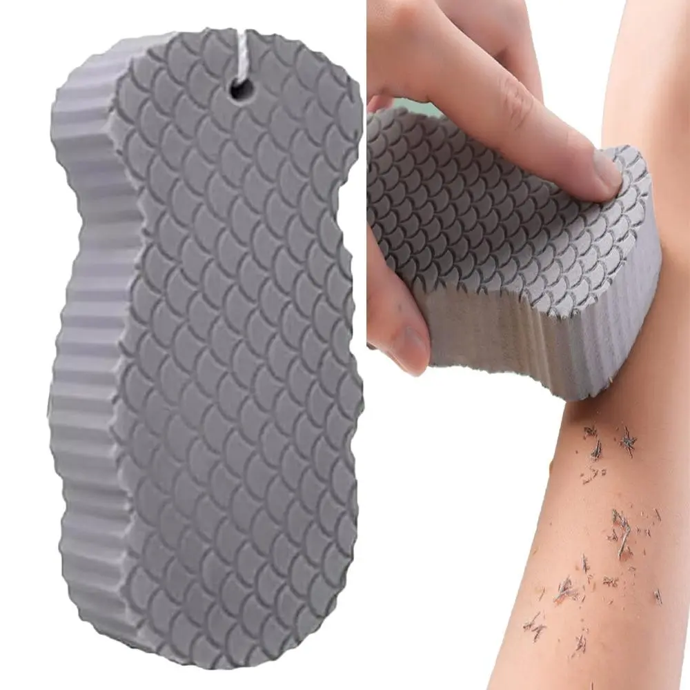 Magic Exfoliating Bath Sponge, 3D Ultra Soft Body Sponge, Body Scrub Sponge, Reusable, Skin Friendly, Alternative to Exfoliating Gloves for Adults and Kids