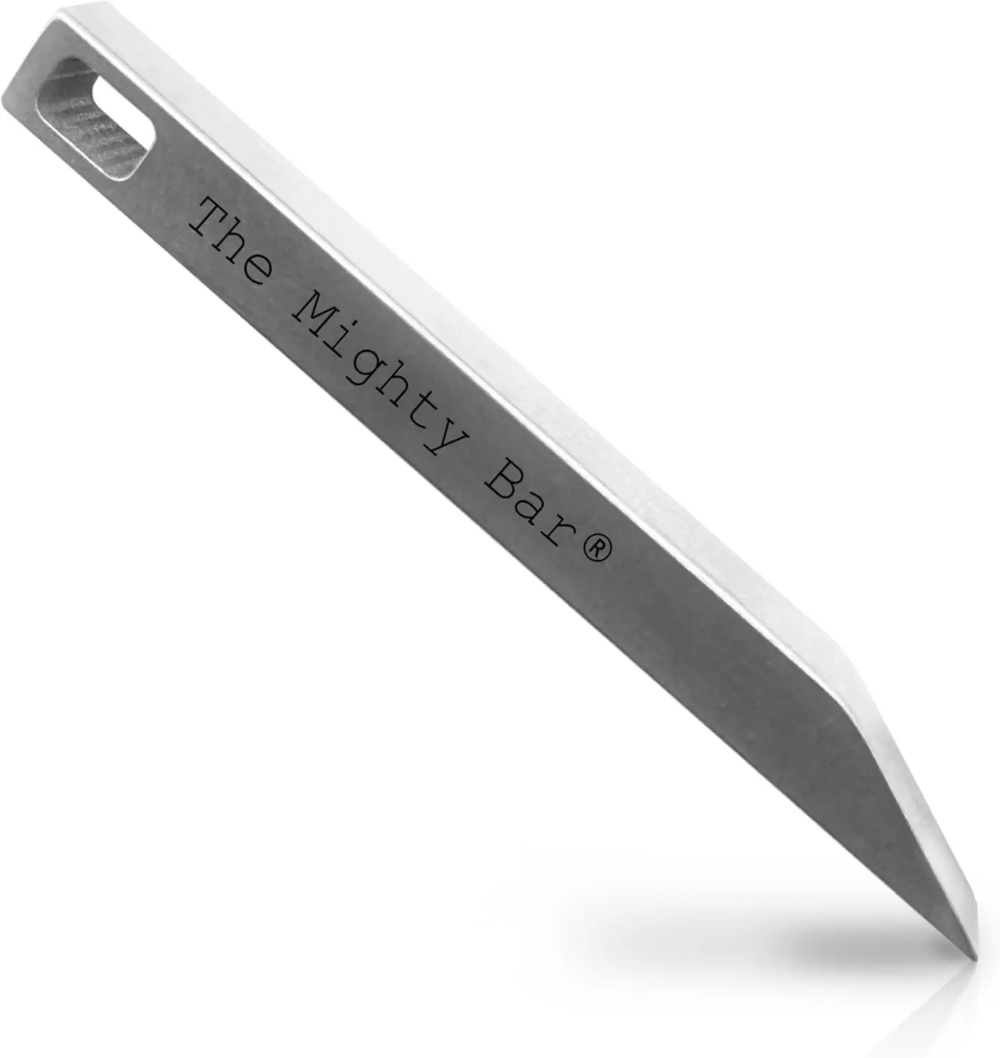 The Mighty Bar - Heavy Duty Keychain Prybar EDC Pry Bar for Every Day Carry Small Stainless Steel Key Chain Multitool Prybarfor Keys