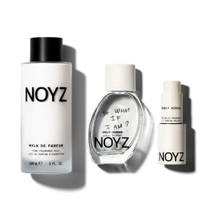 NOYZ ONLY HUMAN COLLECTION - Only Human 50 ml Eau de Parfum + Only Human Mylk de Parfum + Only Human Solid Fragrance NOYZ ONLY HUMAN COLLECTION - Only Human 50 ml Eau de Parfum + Only Human Mylk de Parfum + Only Human Solid Fragrance