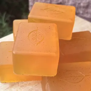 Turmeric Exfoliating Acne Soap Bar with Olive Extract, Bathroom Home Supplies Cleansing Bar