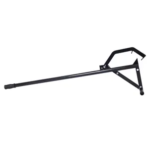 48" Heavy-Duty Steel TimberJack Log Lifter - Triple Thick, Rustproof, High Carbon Steel Double Hook - Ideal for Elevating, Rolling, Repositioning Logs - Suitable for Log Saws, Chainsaws, Hand Saws