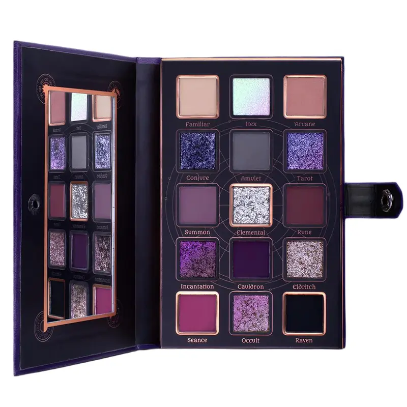Lethal Cosmetics Spellcraft Pressed Pigment Palette - Powder Eyeshadow - Highly Pigmented Makeup