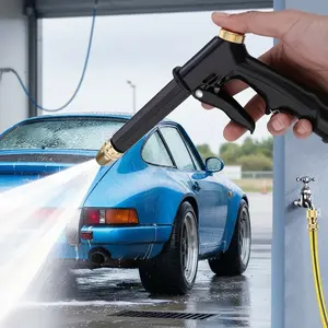 High-Pressure Car Wash Jet Nozzle Set - Quick Connect Hose for Home Garden Watering, Portable Waterproof Accessories, Gift Box of 2, Pressure Washer Nozzle