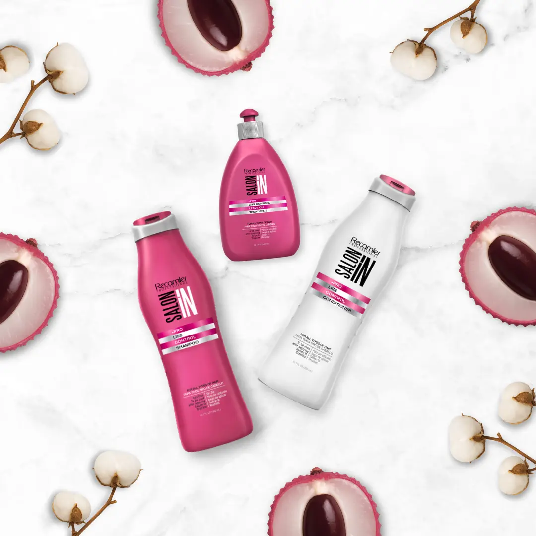Liss Control 3-Piece Set: Shampoo + Conditioner 10.1 fl oz + Leave-On Treatment 10.1 fl oz