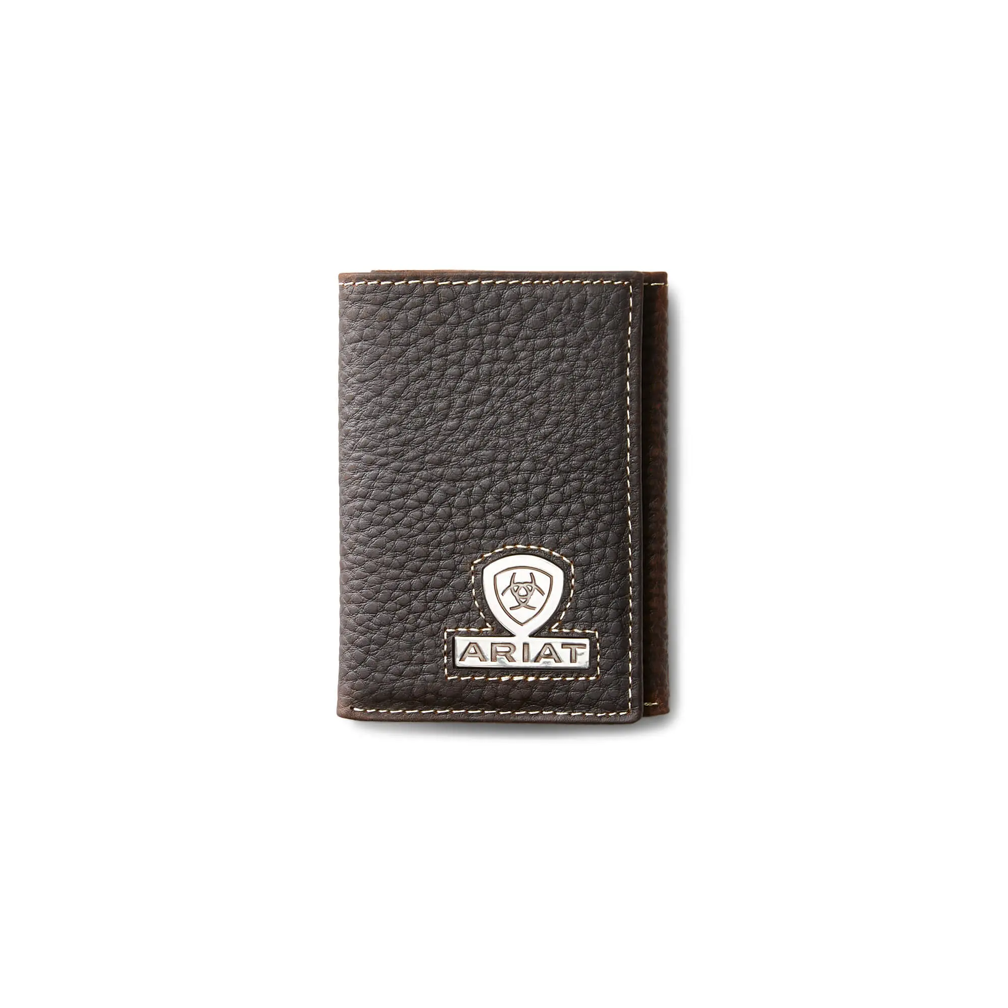 Men's Trifold Wallet Stacked Logo Men's Trifold Wallet Stacked Logo