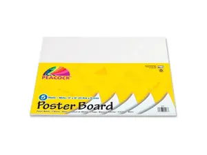 Pacon Peacock Poster Board Sets