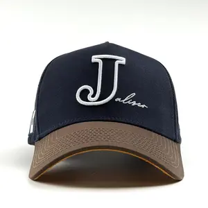 Forty Five "Jalisco" Cap- Navy/Brown hat