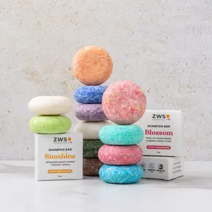 Shampoo Bar - Zero Waste, SLS Free, Vegan, 3oz, 12 Scent Options, Salon-Quality, Eco-Friendly