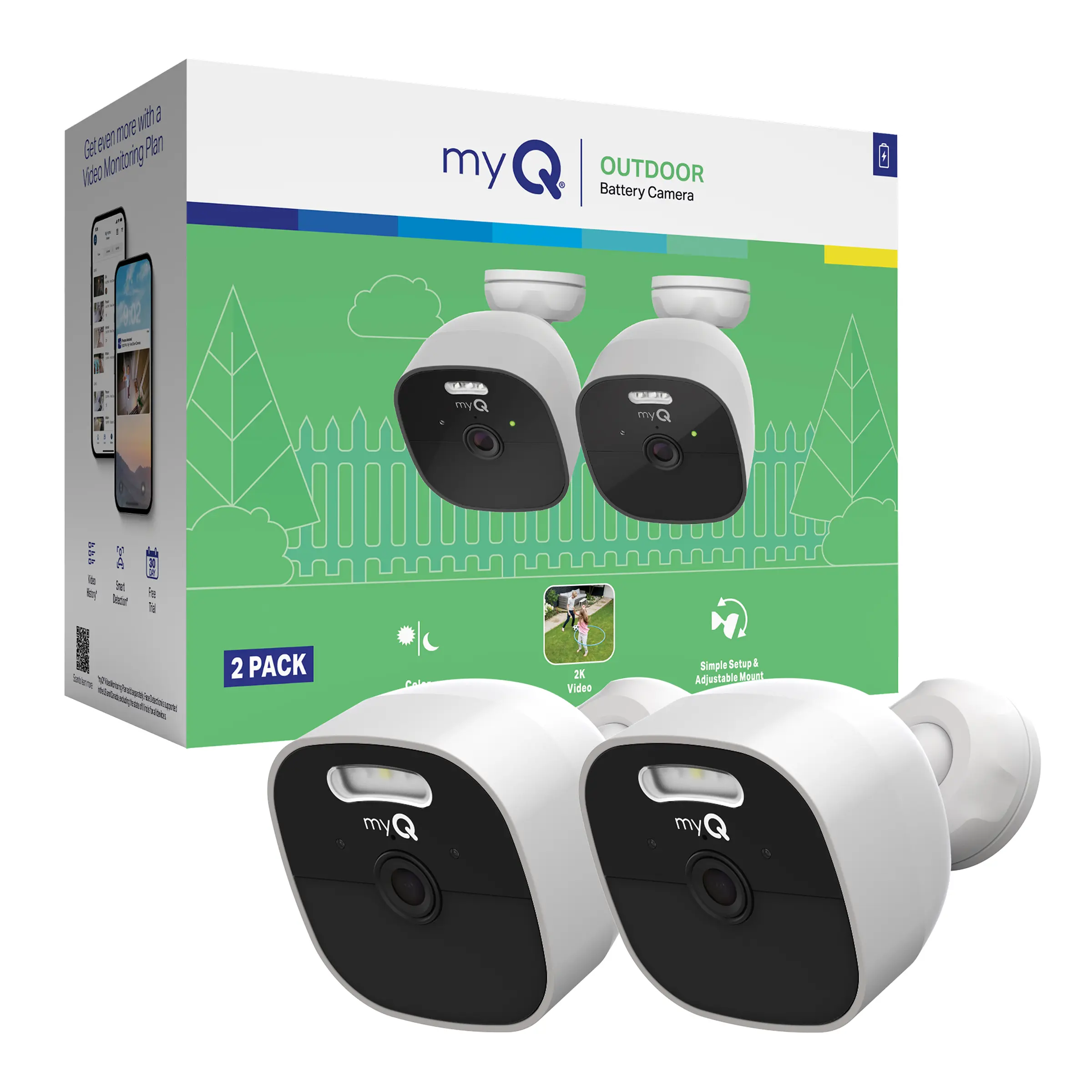 Outdoor Battery Camera - 2 Pack Outdoor Battery Camera - 2 Pack