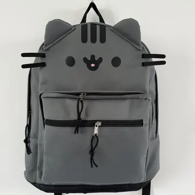 black and grey leather backpack laptop bag Geometric Goods - Uniforms All Color:LVB Hello Kitty Backpack 16 it blends durability with