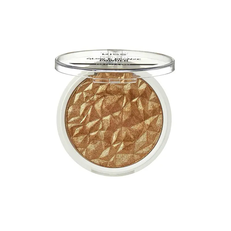 Glow & Bronze Powder, Smooth Cosmetic Bronzer, Radiant Luminous Shimmer High Shine Makeup for a Sun-Kissed Glow