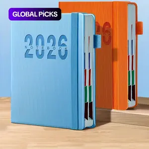 2026 New Calendar Planner Notebook & Self-Discipline Log - Self-Discipline Check-In, Time Management & Schedule Planning - One Page Per Day, 365-Day Plan & Visual Organization - 400 Pages Easy-to-Clean Paper #GLOBAL PICKS