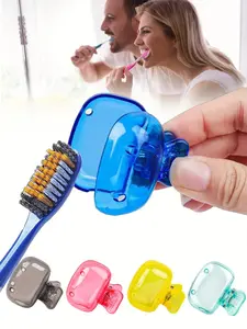 This mini portable toothbrush head case is a dustproof storage and protection case, Cover, Toothbrush protector, that fits most manual and electric toothbrushes, suitable for travel, bathrooms, dormitories