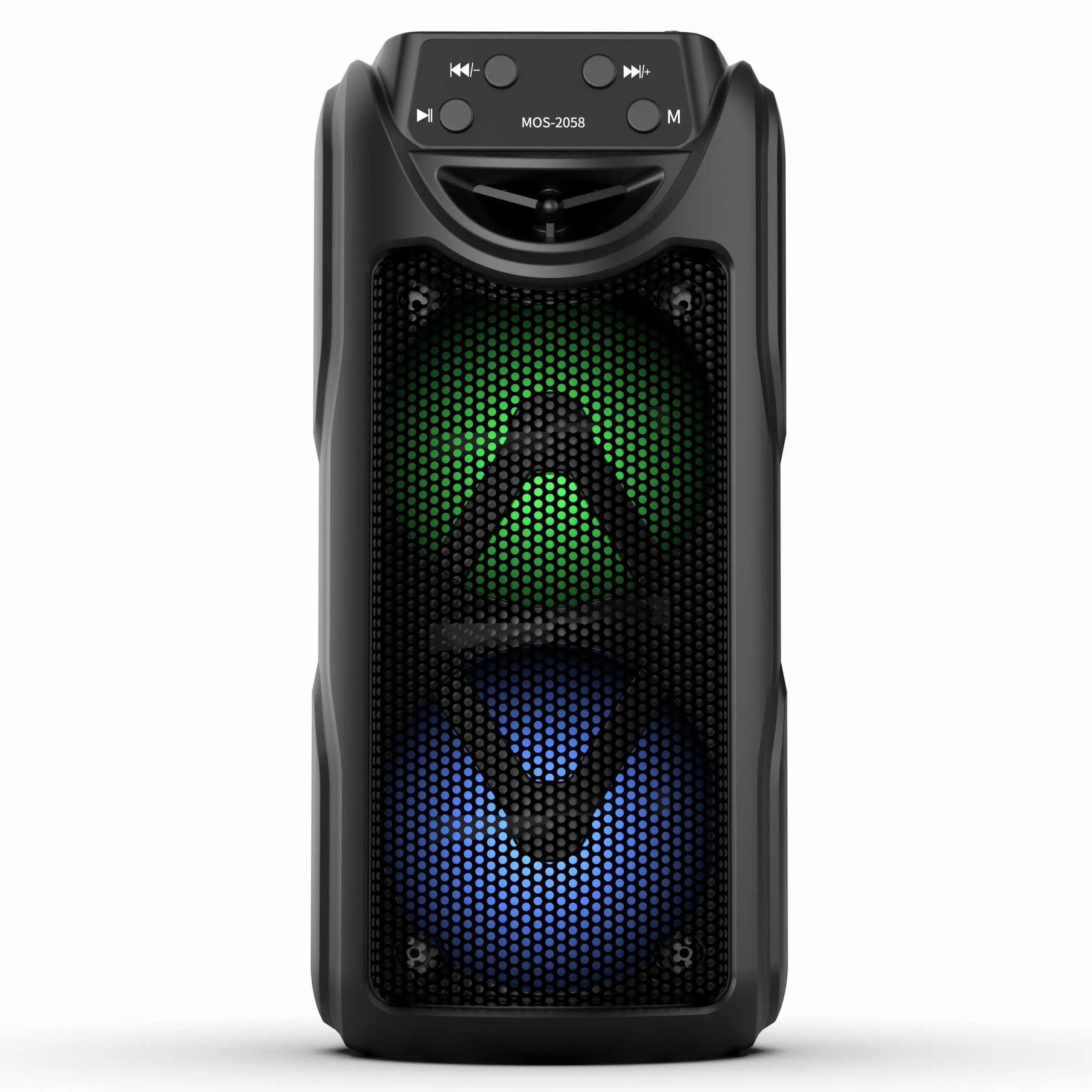 Portable Wireless Speaker, Multifunctional Wireless Speaker, USB Rechargeable Bluetooth-compatible Speaker with Colorful Light, Outdoor Party Sound Speaker for Home & Game Use, Audio Sound System, Portable Speakers