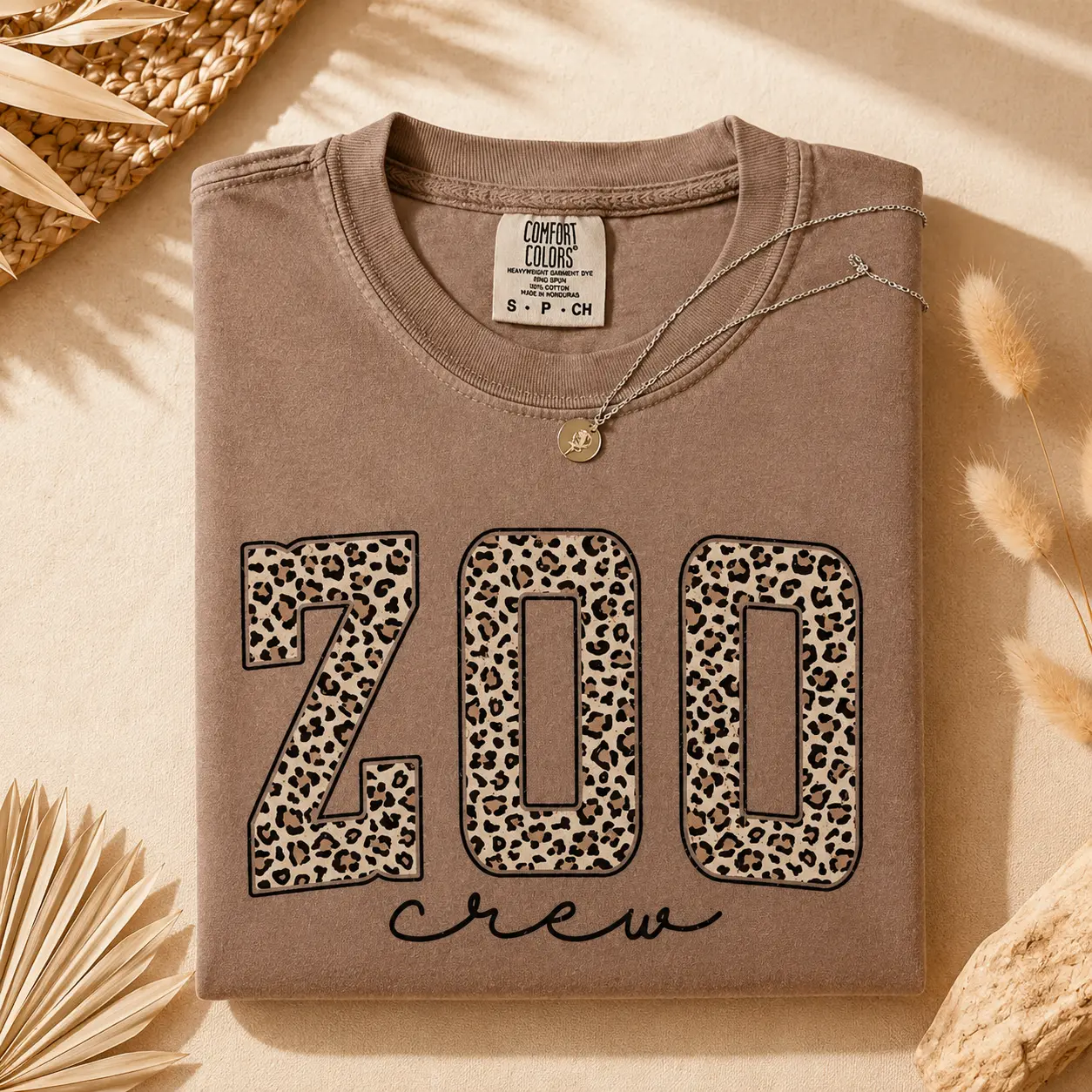 Zoo Crew Shirt, Leopard Print Zoo T-Shirt, Animal Lover Graphic Tee, Teacher Field Trip Shirt, Cute Zoo Crew Gift Apparel