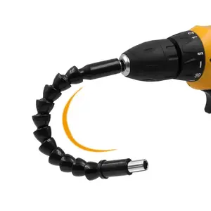 Adjustable Hex Shank Drill Bit 295mm Extension Holder with Magnetic Drive Shaft, Electric Drill Attachment for Versatile Use