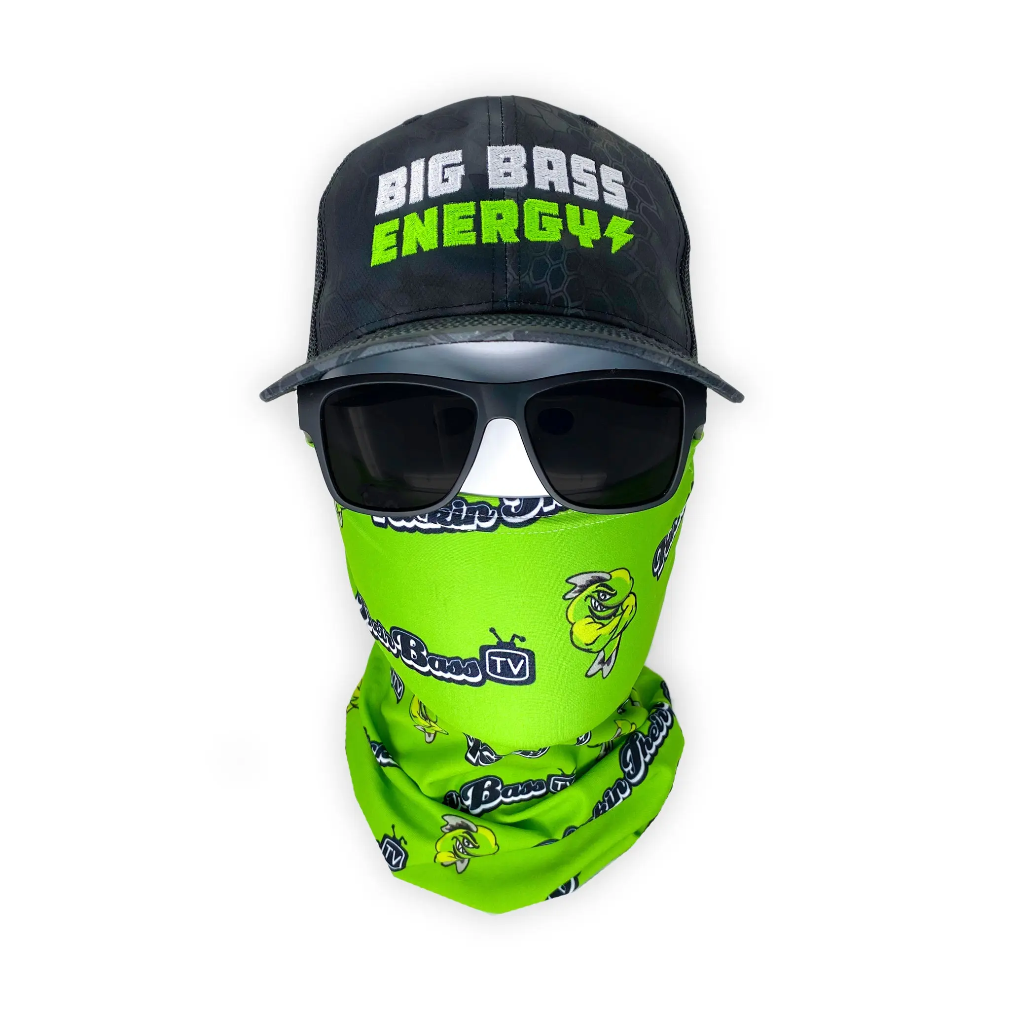 Kickin Their Bass Neck Gaiter