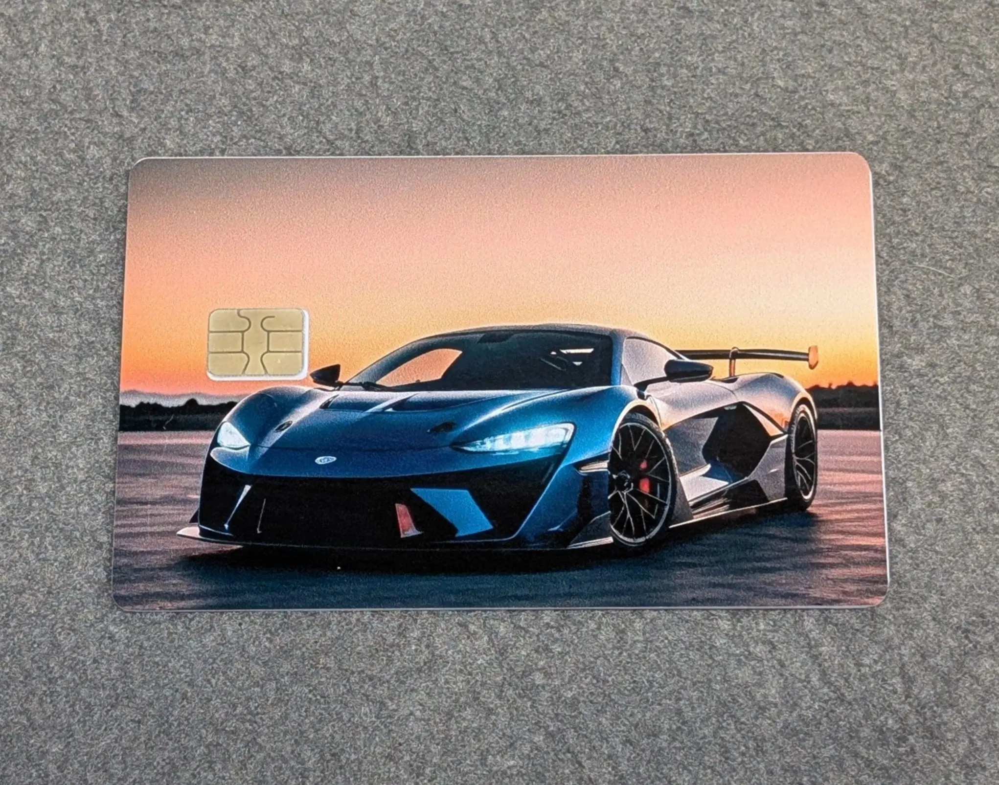 Hyper #118 Card Protector Sticker, Overlay, Decorative Only