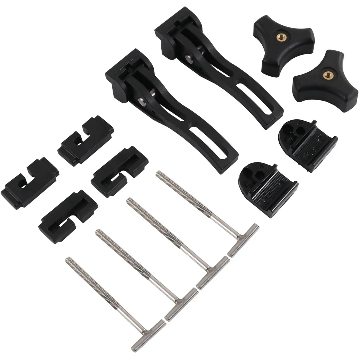 Truck Tonneau Cover Replacement and Accessories Part Kit for Hard Tri-fold & Quad-fold Truck Bed Cover Include Nut, T-Bolt and Tonneau Cover Clamp, 2X Rear Clamp - Home Improvement.