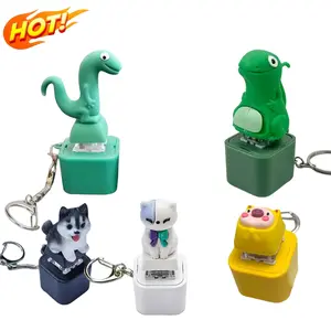 5PCS adorable animal keychains featuring a lizard snake and cute kitten are the ultimate sensory stress reliever Simply press to trigger realistic animal sounds and soft warm light  This dual-sensory experience instantly relieves stress and anxiety