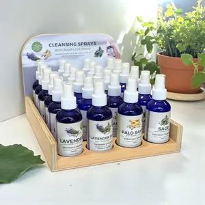 Cleansing Spray – Lavender, Sage, Palo Santo & Lavender Sage | Essential Oil Room, Linen & Body Mist (4 oz)