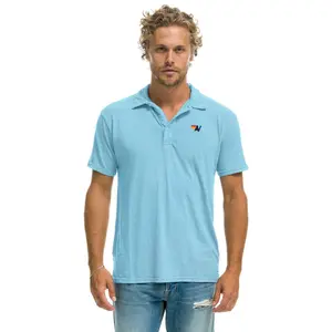AVIATOR NATION POLO - AQUA