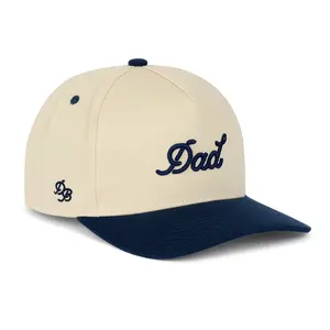 Dad Snapback | Cream & Navy