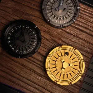 Gaming feel holder! Fingertip gyro Russian roulette alloy EDC toy