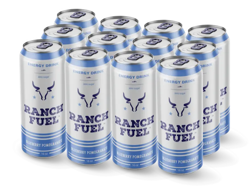 Blueberry Pomegranate - ONLY 6 Ingredients - Energy Drink