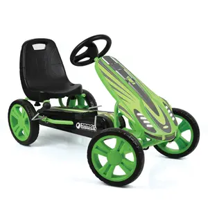 hauck Speedster Pedal Go Kart with Adjustable Bucket Seat for Kids Ages 4 to 8