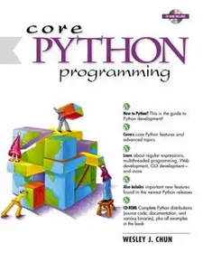 USED Book - Core Python Programming (Prentice Hall Ptr Core Series) by Wesley J. Chun (Paperback) - english
