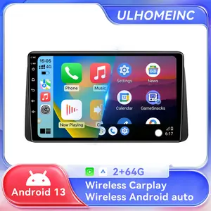 Android 13 Car Stereo for Dodge Grand Caravan Chrysler Town & Country 2013-2016 9" Touchscreen Wireless CarPlay Android Auto WiFi GPS Bluetooth Backup Cam 2+64GB