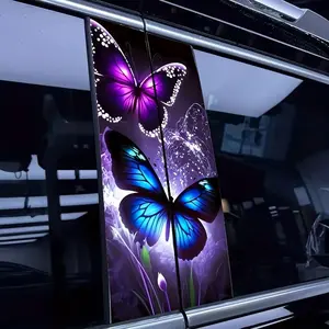 Multi-functional car B-pillar stickers Car Decals Multipurpose Car Decal