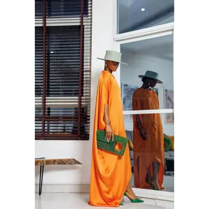 Idemili Elegant Duchess Kaftan Maxi Dress – Handcrafted with Royalty in Mind