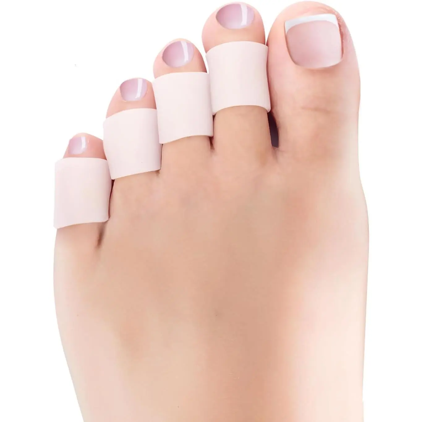 Toe Protection, 20 Pieces Toe Protection, Toe Tube, for Small Toes and Fingers, Blisters, Calluses, Reduce Rubbing, Relieve Pain.
