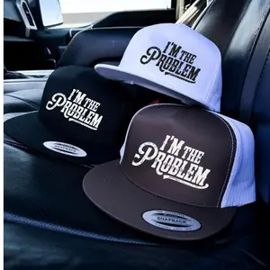 I'm The Problem Snapback Trucker Hat, Uni Men Women's Accessories, Gift For Friends/Family Fashionable baseball cap