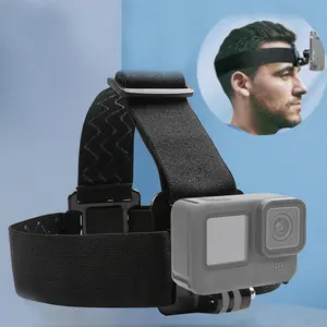 Adjustable Head Mounted Phone Camera Mount, Head Strap Mount for Action Camera, First Person View Video Shooting, Camera Accessories for Movie Making & Content Creation