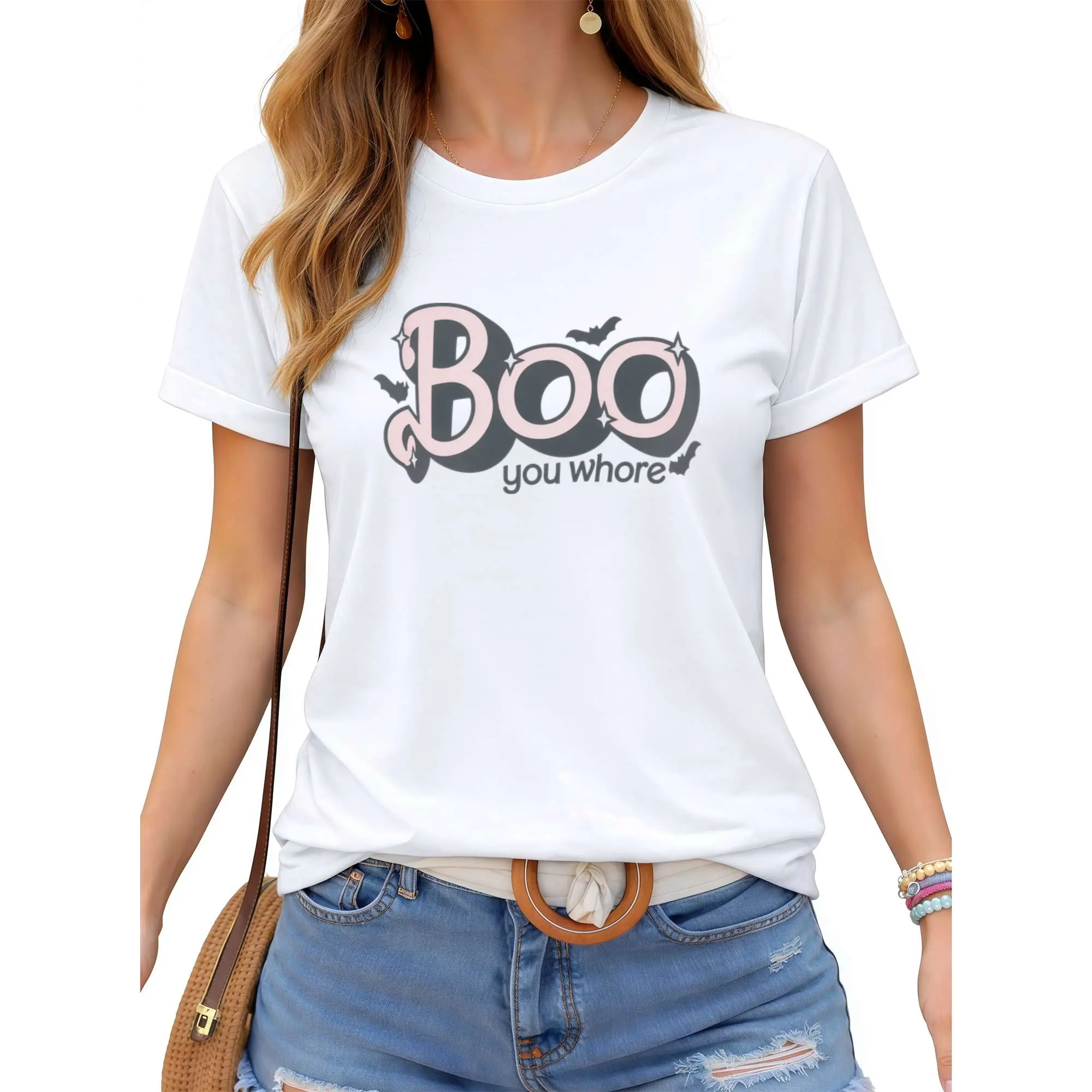 Boo You Graphic Top