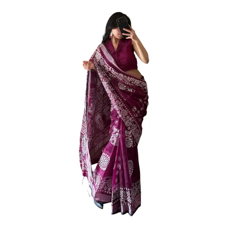 Cotton saree