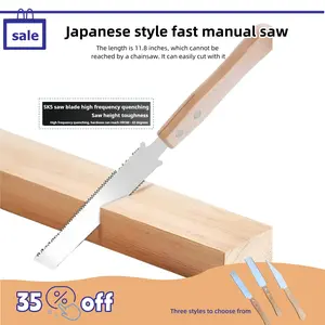 Wooden Handle Woodworking Saws - Garden Decoration Fine Tooth Hand Saw & Japanese Pull for Wood Flexible Handsaw lapices para carpintero Cutting High Quality Steel Portable