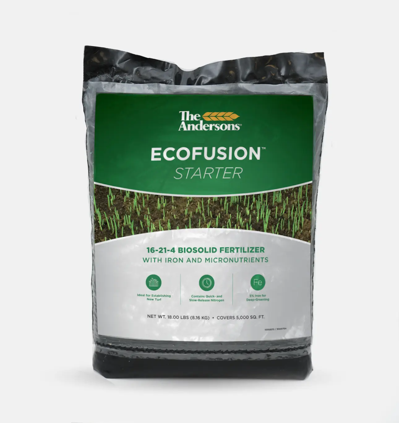 The Andersons Professional Ecofusion Starter 16-21-4 Biosolid Fertilizer with Iron and Micronutrients