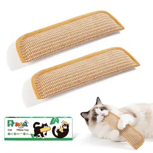 Potaroma Cat Toys Pack of 2, Soft Sisal Material Indoor Kitten Scratching and Kicker Toys, Drives Bored Cats Crazy with Fun Interactive Chew