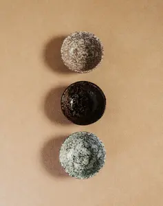 Handmade Ceramic Sauce Dish – Minimal Soy Sauce Bowl | Earth Tone Collection