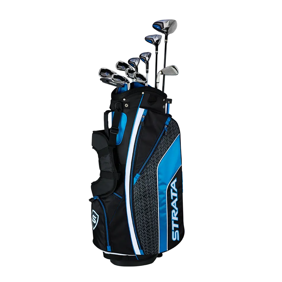 Men's Strata Ultimate 16-Piece Set in Black/Blue | Size: Standard Mens Regular Flex