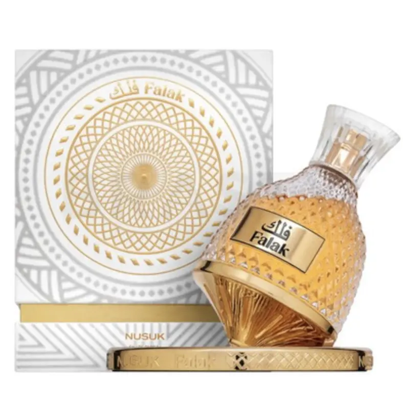 Nusuk | Falak | Unisex Fragrance | 100 ML (3.4 OZ) | Eau De Parfum | Sweet - Caramel & Vanilla